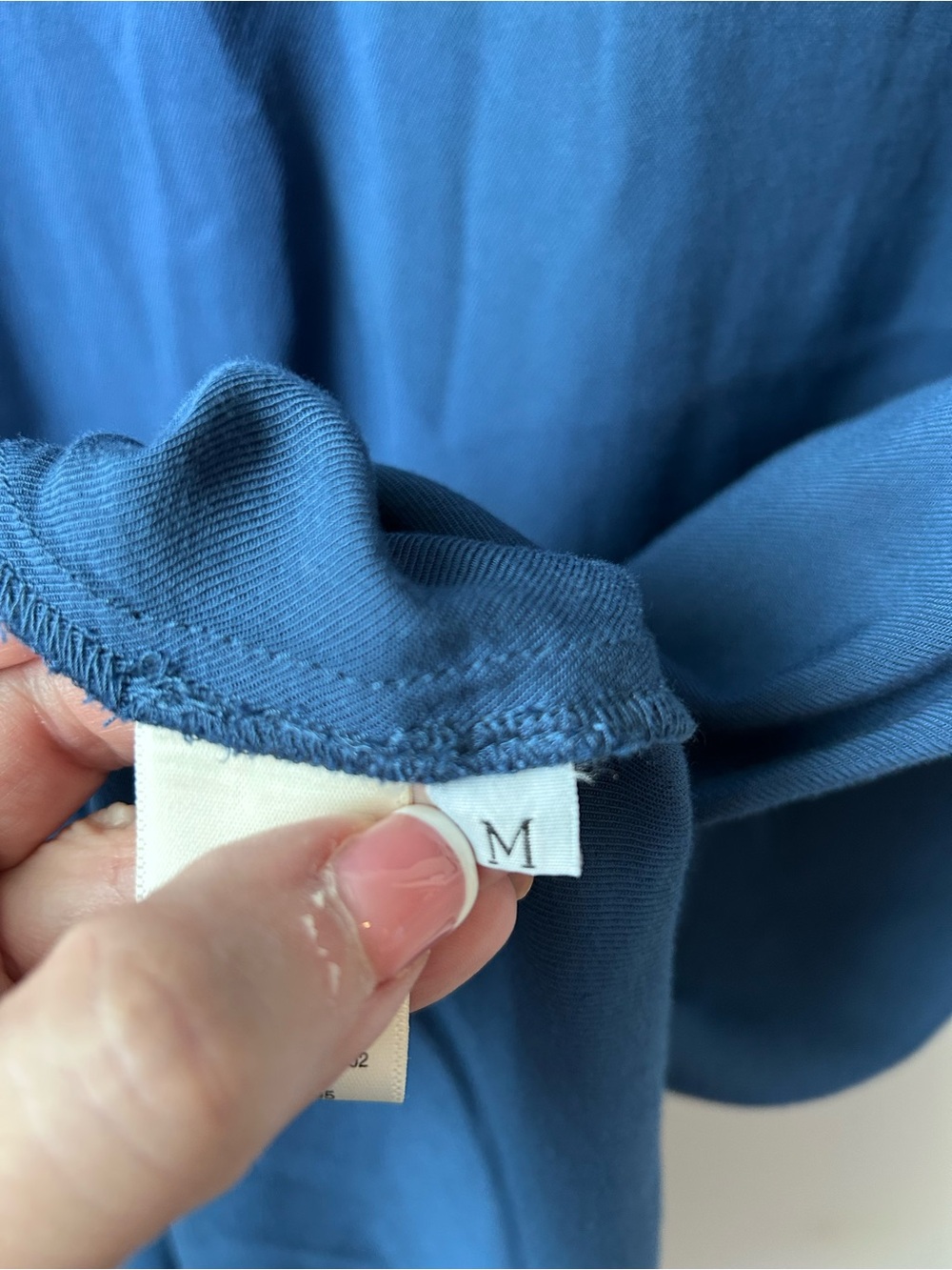 Anthropologie cloth & stone Navy V-Neck Crispin Mini Tunic Dress/T-Shirt Dress - Picture 5 of 7